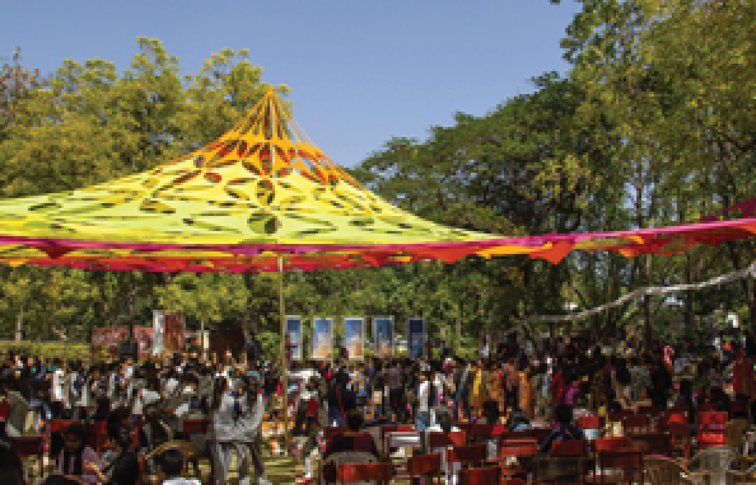 Performance at festival